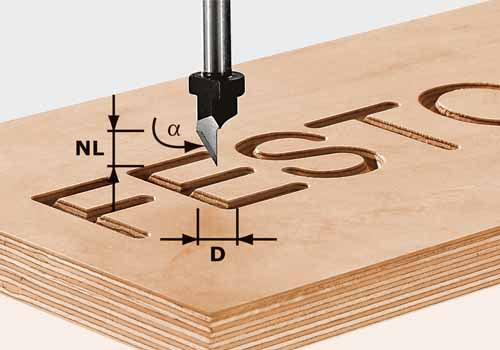 Festool Cutter Script Hw D11 60 Grad Fes491003