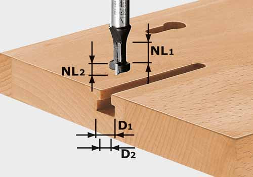 Festool Cutter V Groo Hw D10,5 Nl13 Fes491035
