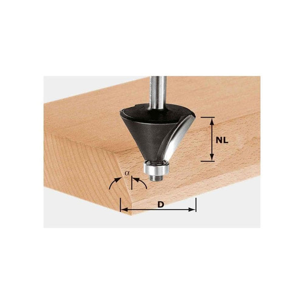 CUTTER -CHAMFER HW D44-30-30GRAD KL