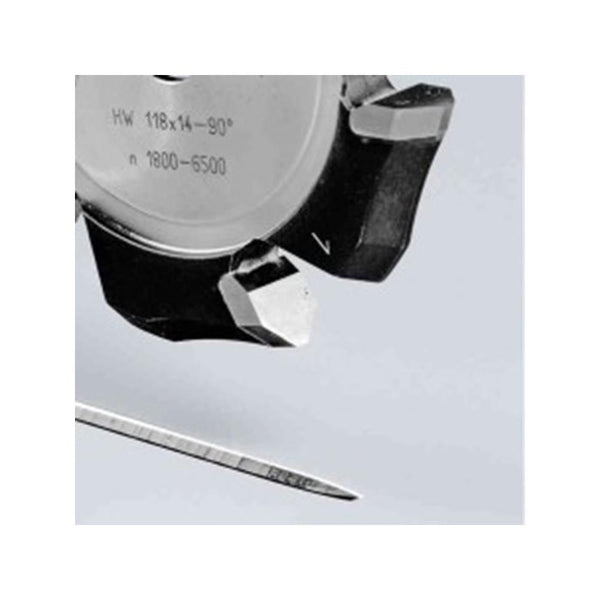 CUTTER - V GROO HW 118X14-90GRAD-ALU