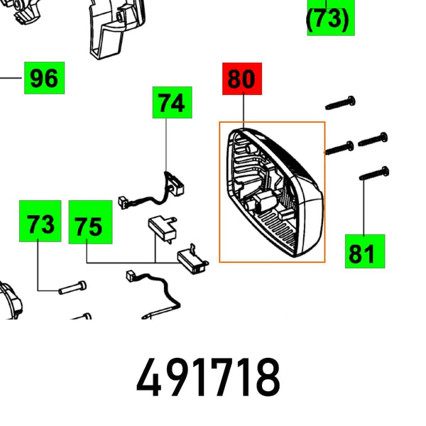 COVER TS 55 EBQ - Chavda.com Parts - Replacement Cover