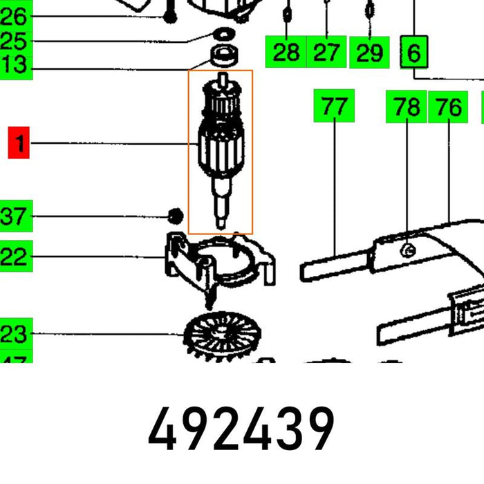 ELECTRONIC RO 125 EQ Parts Diagram: Component View for Repair & Identification