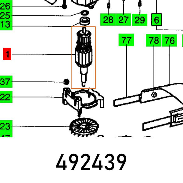 ELECTRONIC RO 125 EQ Parts Diagram: Component View for Repair & Identification