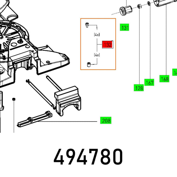 BUFFER KS 120 EB parts diagram from chavda.com