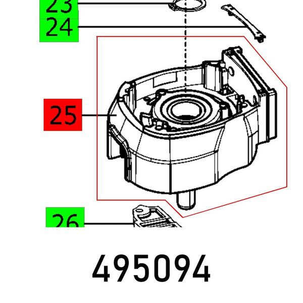 CASING OFK 700 EQ Replacement Part - Find it at chavda.com!