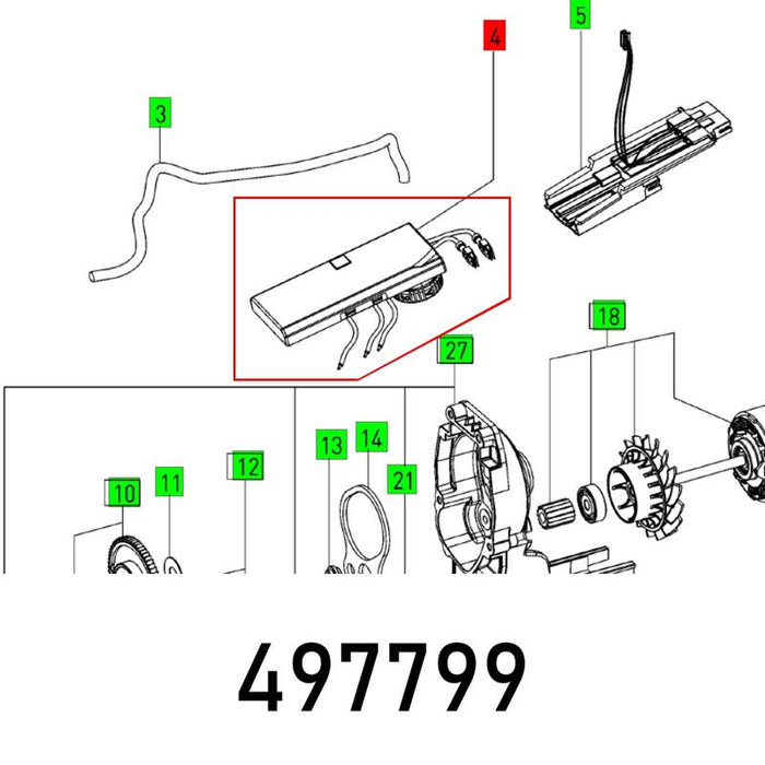 ARMATURE RO 150 230V ET-BG