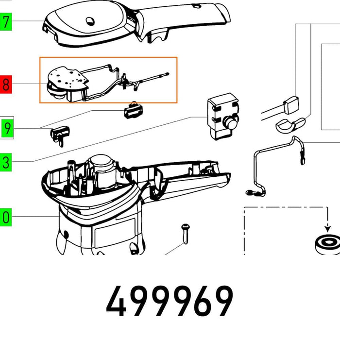 Parts Diagram: ELECTRONICS ETS 150 EQ 230V ET-BG, Exploded View, Chavda.com