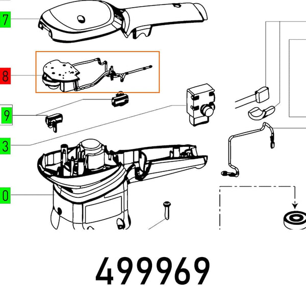 Parts Diagram: ELECTRONICS ETS 150 EQ 230V ET-BG, Exploded View, Chavda.com