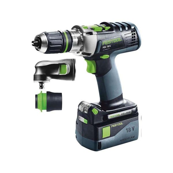 Festool Cordless Percussion Drill Pdc 18/4 Li 5,2-Set