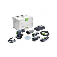 Festool ETSC 125 Li 3.0 Cordless Sander Set: Battery-Powered Eccentric Sander with Accessories - Shop Now!