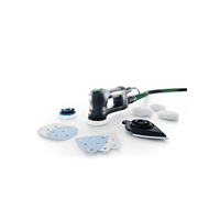 Festool RO 90 DX FEQ-Plus Geared Eccentric Sander & Delta Sander in Systainer. ROTEX 4-in-1 Tool for sanding and polishing