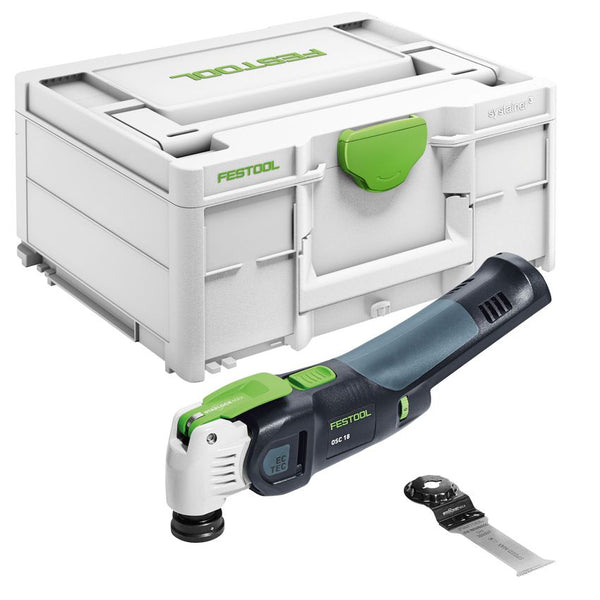 Festool CORDLESS OSCILLAT OSC 18 E-BASIC Oscillating Tool in Systainer