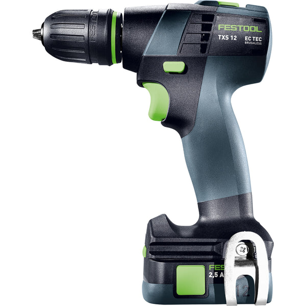 Festool TXS12 Cordless Drill - 2.5 Ah Battery | Brushless Power Drill | Buy at chavda.com