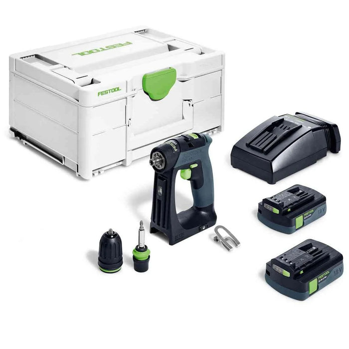 Festool Cordless Drill Cxs18 C3.0 Plus Fes576883