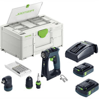 Festool Cordless Drill Cxs18 C3.0 Set Fes576884
