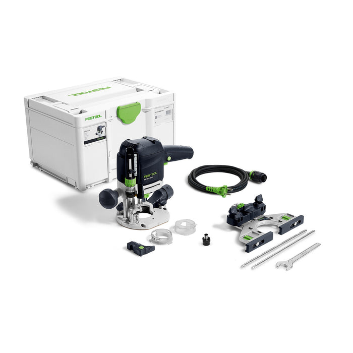 Festool OF1010 REBQ-Plus Router Kit: Precision Woodworking Power Tool with Systainer & Accessories for Professional Routing.