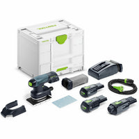Festool Cordless Orbital Sander Rtsc 400 3.0 I Set Fes578133