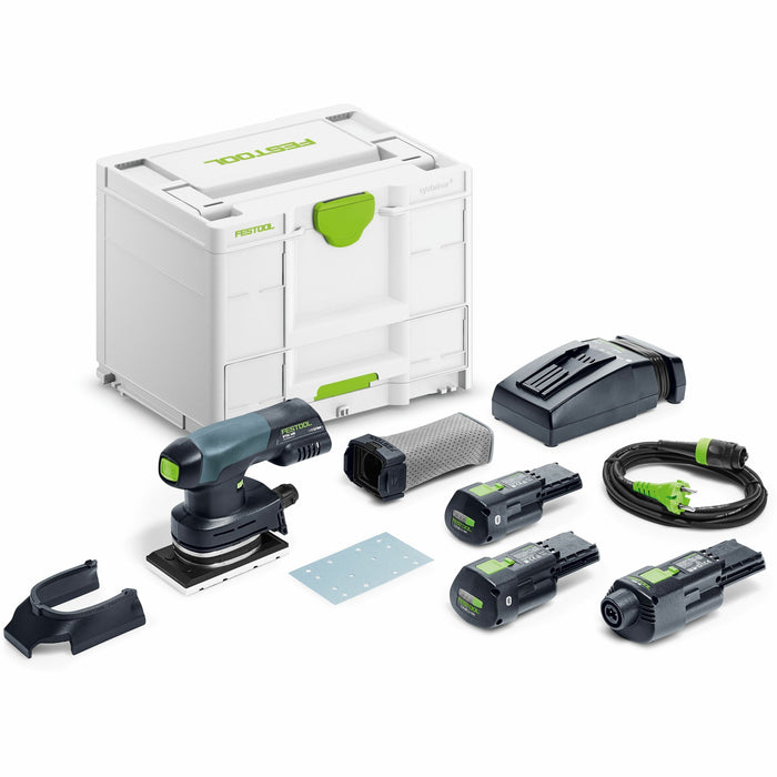 Festool Cordless Orbital Sander Rtsc 400 3.0 I Set Fes578133