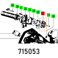 Depth Adjustment Scale HL 850 E - Chavda.com. Part diagram for DEPTH ADJ. SCAL HL 850 E, available online at Chavda.com
