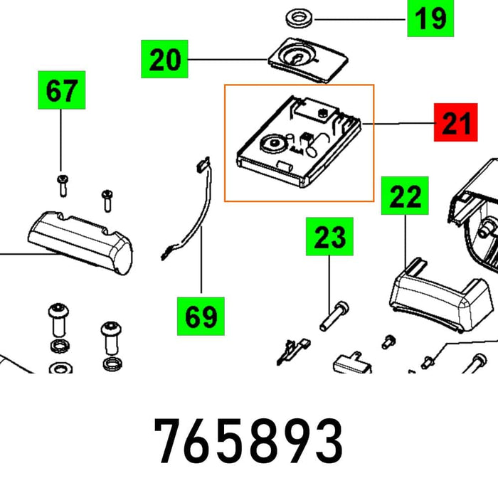 ELECTRONICS MXP1602 Parts Diagram | Component Illustration | chavda.com