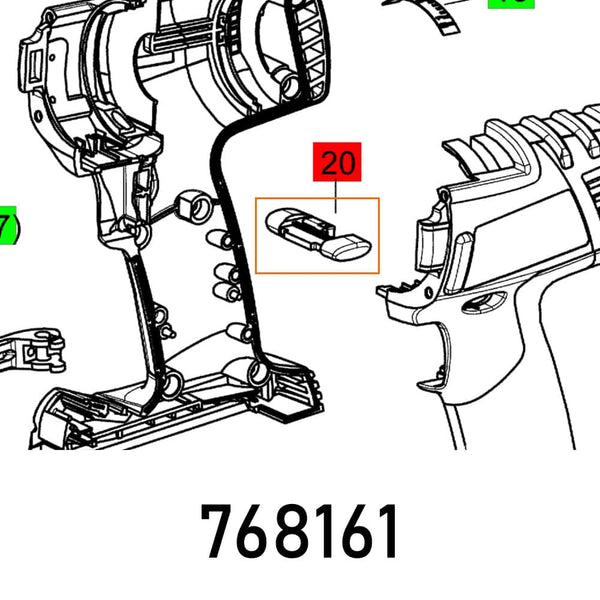 DESPATCHER PDC 18-4 Parts Diagram - Part 20. Spare Parts Available at chavda.com