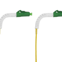 Scoop Fibre Flylead LC-LC SM 1M APC Flex Boot