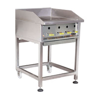 FORGE Heavy Duty Solid Top Griller - Gas - 600 - FGG0600