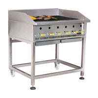 BCE Heavy Duty Radiant Gas Griller FGR0900 - Stainless Steel Restaurant Griller - Chavda.com
