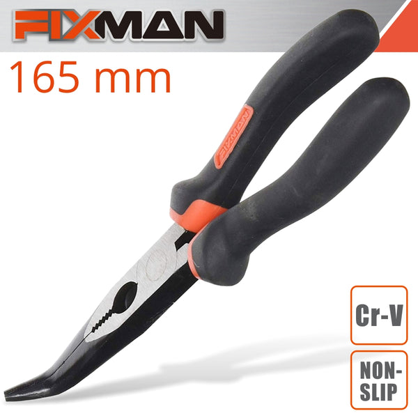 Fixman Fixman Industrial Bent Nose Pliers 6' X 160 Mm Fix A0204