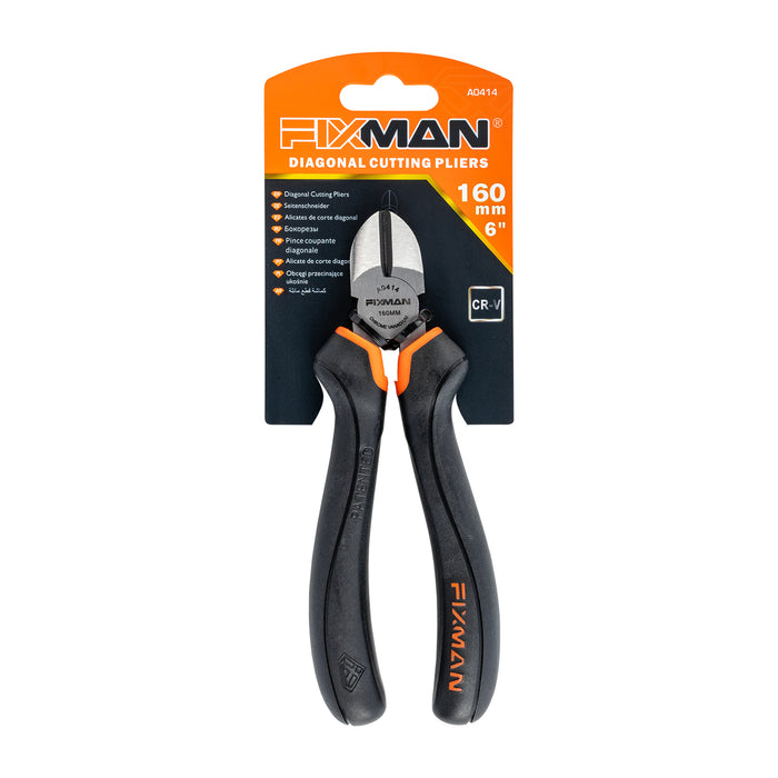 Fixman Fixman Industrial Diagonal Side Cutting Pliers 6' 170 Mm Fix A0414