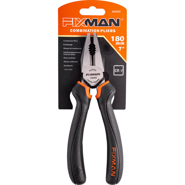 Fixman Fxman Industrial Combination Pliers 7'/187 Mm Fix A0520
