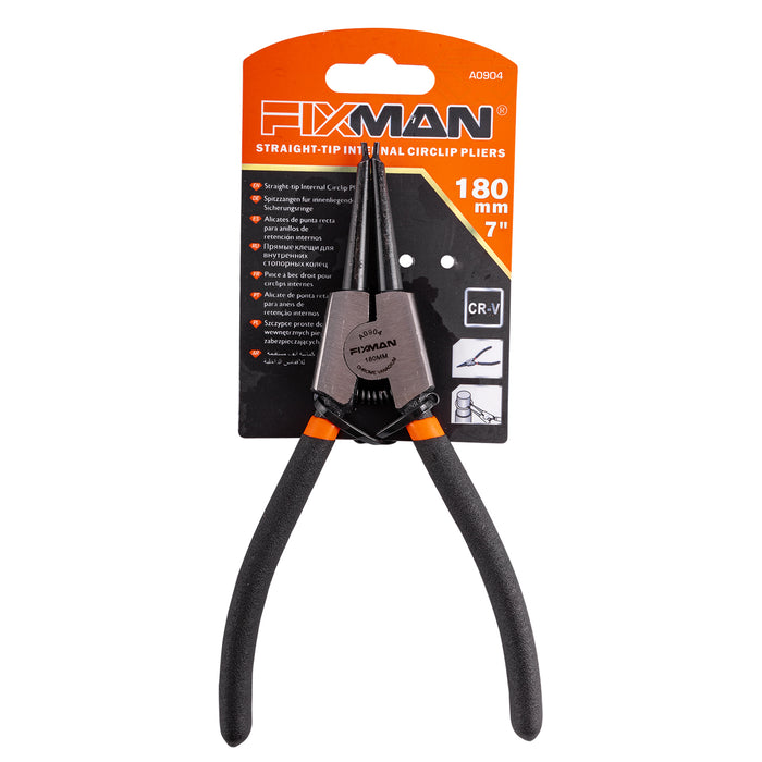 Fixman Fixman Straight External Circlip Pliers 7'/175 Mm Fix A0904