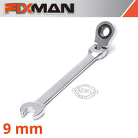Fixman Fixman Flexible Ratchet Combination Wrench 9 Mm Fix B0702