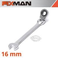 Fixman Fixman Flexible Ratchet Combination Wrench 16 Mm Fix B0709