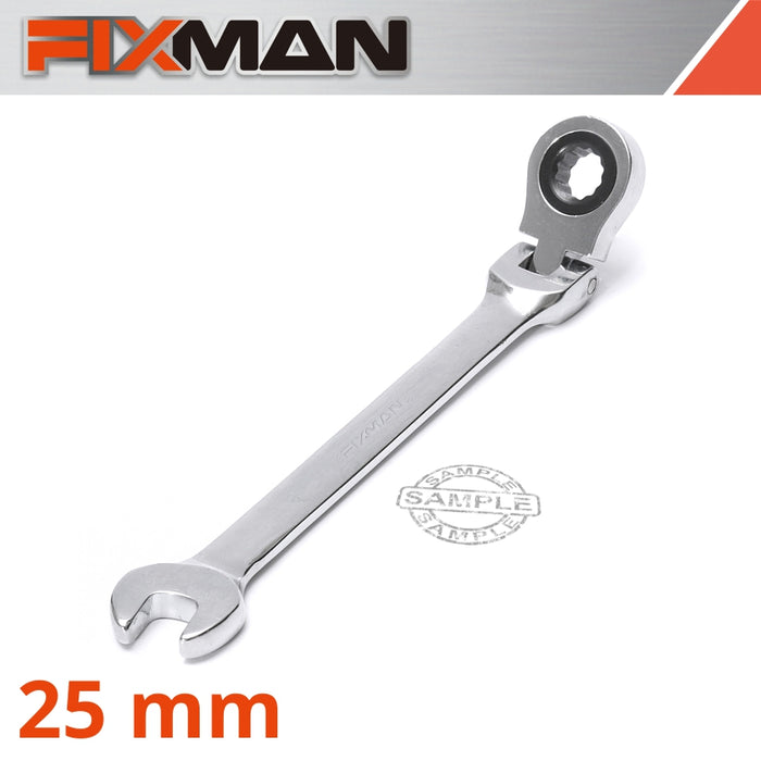 Fixman Fixman Flexible Ratchet Combination Wrench 25 Mm Fix B0718