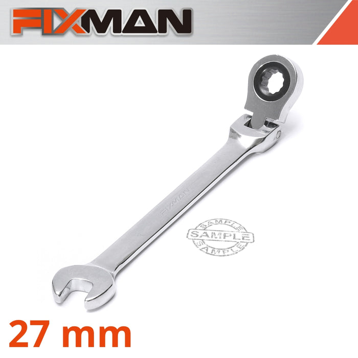 Fixman Fixman Flexible Ratchet Combination Wrench 27 Mm Fix B0719