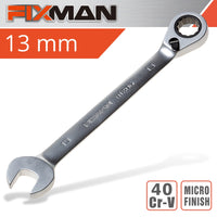 Fixman Fixman Reversible Combination Ratcheting Wrench 13 Mm Fix B1206