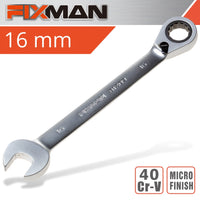 Fixman Fixman Reversible Combination Ratcheting Wrench 16 Mm Fix B1209