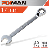 Fixman Fixman Reversible Combination Ratcheting Wrench 17 Mm Fix B1210