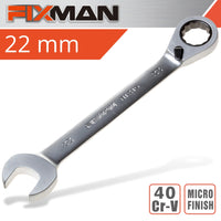 Fixman Fixman Reversible Combination Ratcheting Wrench 22 Mm Fix B1215