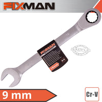 Fixman Fixman Combination Ratcheting Wrench 9 Mm Fix B1302