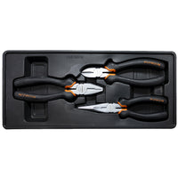 Fixman Fixman 3 Pc Pliers Set (Combination 8'ncutting 7.5' Long Nose 8') Fix F1 Bt07