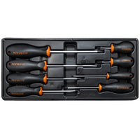 Fixman Fixman Tray 8 Piece Slotted And Phillips Screwdrivers Fix F1 Bt24