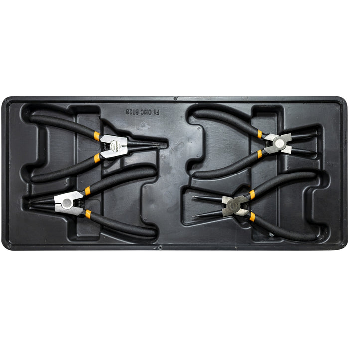 Fixman Fixman Tray 4 Piece 6' Internal And External Circlip Pliers Fix F1 Bt28