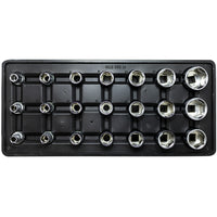 Fixman Fixman Tray 21 Piece 1/2' Drive Sockets Fix F1 Bt60