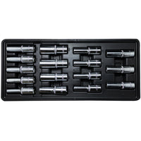 Fixman Fixman 16 Pc 1/2' Dr.Deep Sockets Fix F1 Bt62