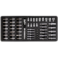 Fixman Fixman Tray 57 Piece 1/4' Drive Sockets And Accessories Fix F1 Bt64