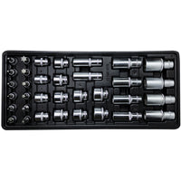 Fixman Fixman 34 Pc 3/8' Dr.Sockets Fix F1 Bt79