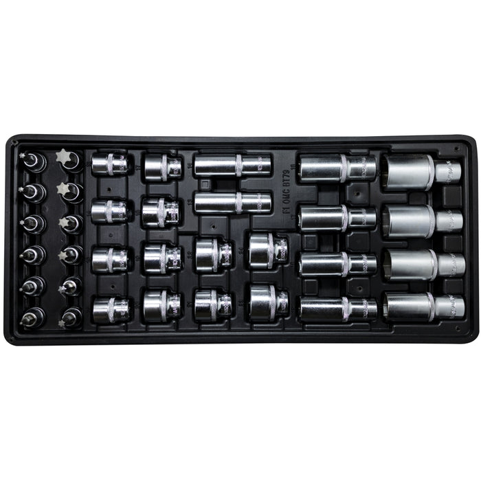 Fixman Fixman 34 Pc 3/8' Dr.Sockets Fix F1 Bt79