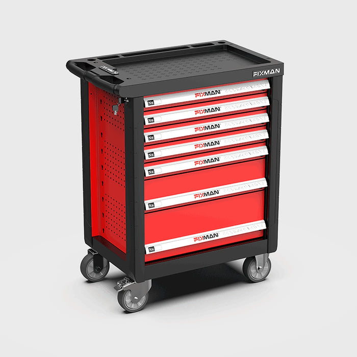 Fixman Fixman Empty 7 Drawer Roller Cabinet On Castors 958 Mm X 766 Mm X 465 Mm Fix F1 Rp7